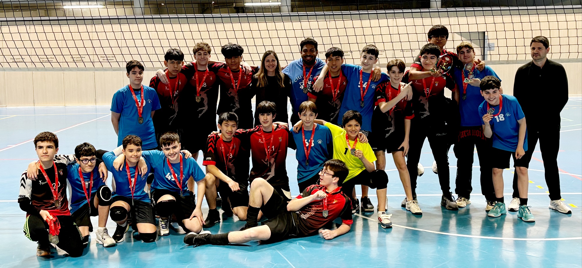 El estadio Larrabide de Pamplona acogió la disputa de las finales de los JDN cadete (femenina y masculina) y juvenil (masculina)
